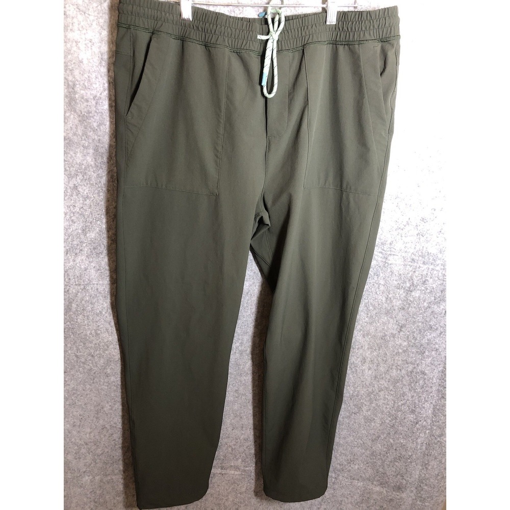 Cotopaxi Pants Mens XL Green Subo Tech Performance Hike Travel Fish Camp Golf